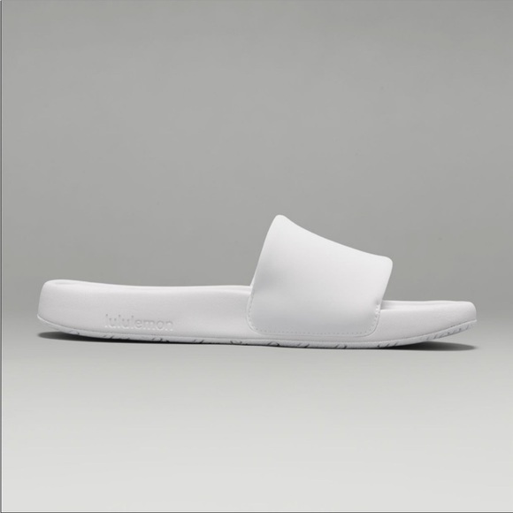 🍋 Lululemon Restfeel Slide Sandal Slipper White NEW Size 7 - Picture 9 of 14